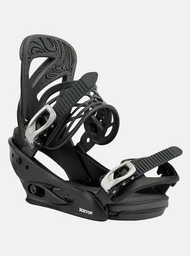 25-26 バートン スノーボード ビンディング レディース Burton スクライブ Re:Flex SCRIBE バインディング Sサイズ Black 1055218A02-S_1