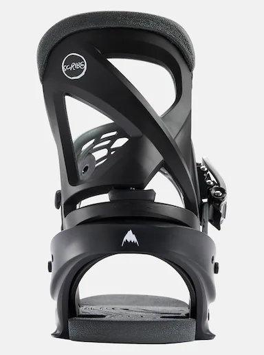 25-26 バートン スノーボード ビンディング レディース Burton スクライブ Re:Flex SCRIBE バインディング Sサイズ Black 1055218A02-S_2