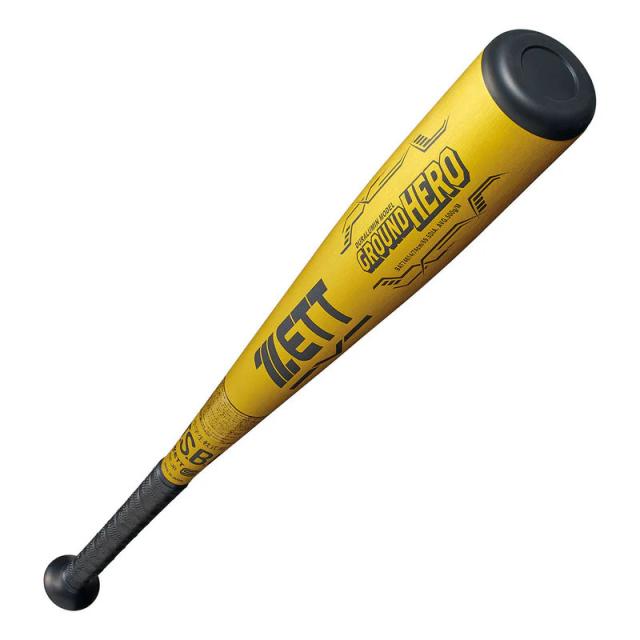 ゼット 少年野球バット 74cm ミドルバランス グランドヒーロー 超々ジュラルミン 少年軟式 BAT74614-5301