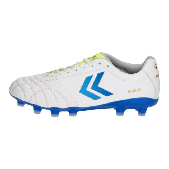ヒュンメル ヴォラート3 PRO スーパーワイド サッカースパイク シューズ メンズ ホワイト×ライトブルー HAS1244SW-1067_1
