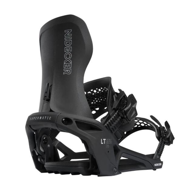 25-26 Nidecker ナイデッカー スノーボード ビンディング LT SUPERMATIC LTスーパーマチック BLACK バインディング