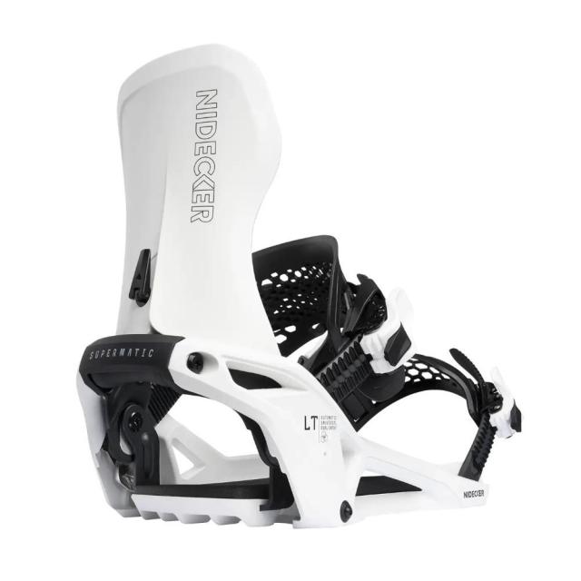 25-26 Nidecker ナイデッカー スノーボード ビンディング LT SUPERMATIC LTスーパーマチック WHITE バインディング