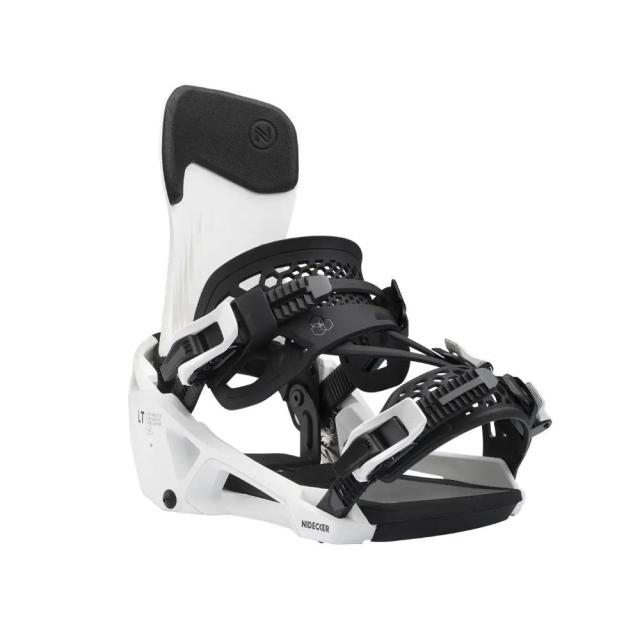 25-26 Nidecker ナイデッカー スノーボード ビンディング LT SUPERMATIC LTスーパーマチック WHITE バインディング_1