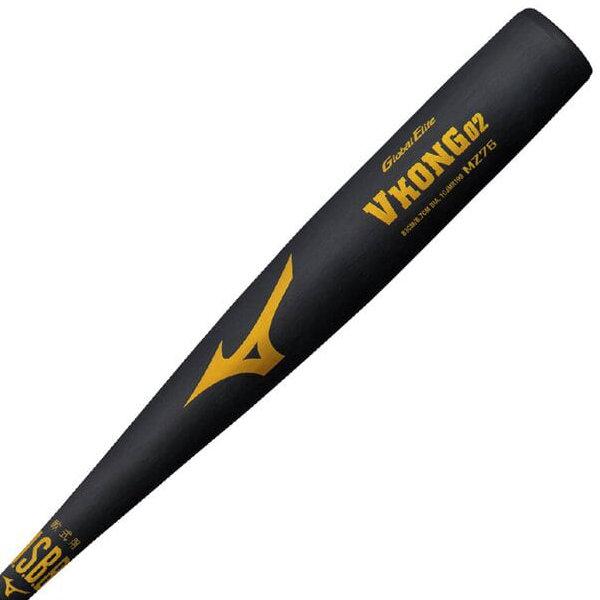 2026年モデル ミズノ 一般軟式バット Vコング02 83cm ミドルバランス グローバルエリート 軟式野球 金属バット 1CJMR19083-09_1