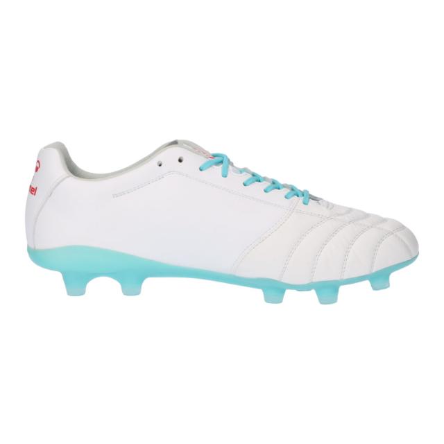 ヒュンメル ヴォラート3 PRO スーパーワイド サッカースパイク シューズ メンズ ホワイト×ターコイズ HAS1244SW-1062_1