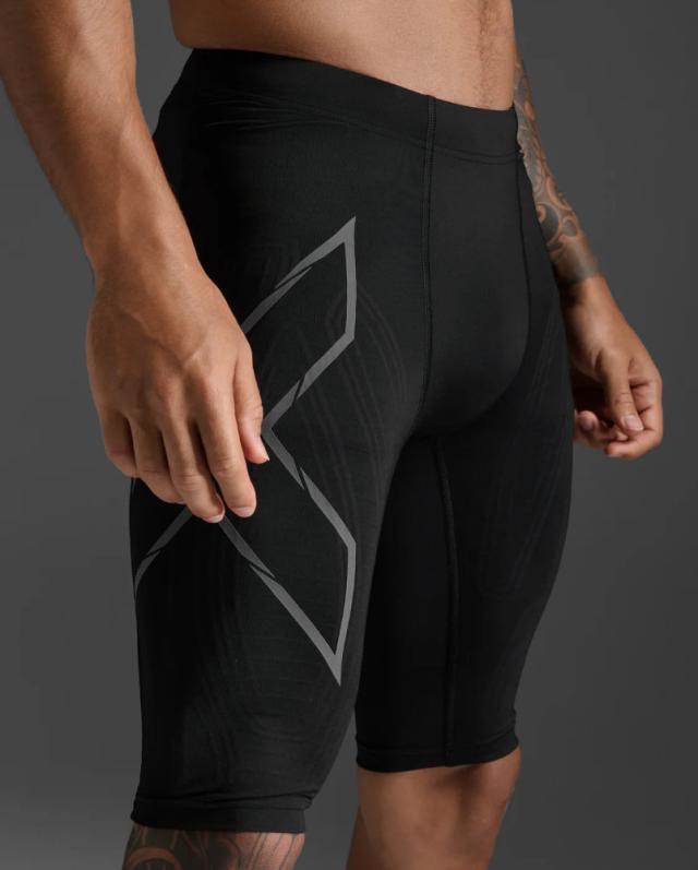 2XU MCS ランコンプショーツ メンズ ツータイムズユー MA5331B-BLKBRF_2
