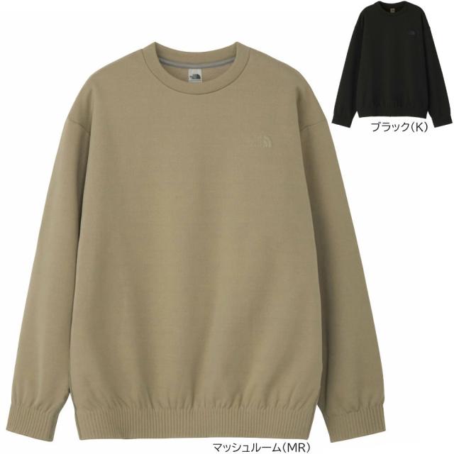 北の方人間の顔 ラリーオンロッククルー メンズ フリース トップス 裏起毛 冬服 NL72102 THE NORTH FACE 国内定まり品