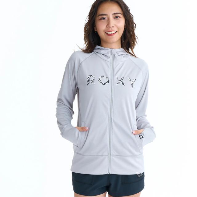 ロキシー ボタニカルロゴ ジップラッシュフーディ レディース ROXY HORIZON HOODIE RLY261033-GRY