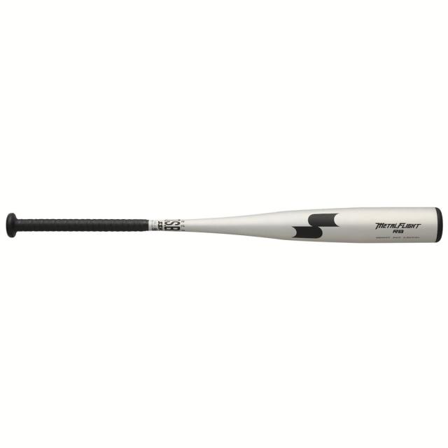 エスエスケイ 一般軟式バット メタルフライトRB ミドルバランス 84cm 超々ジュラルミン 軟式野球 SBB4047F-9590-84