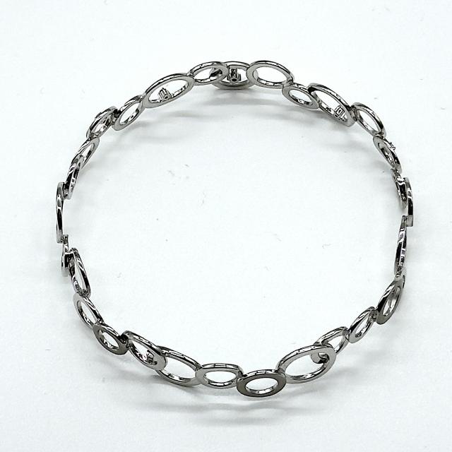 4℃ K18 WG ブレスレッド K18 WG 2連 デザイン ブレスレット 4°C ヨンドシー 18金 美品