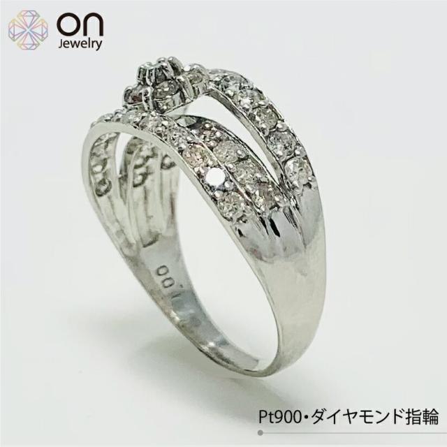 新品仕上げ】Pt900 プラチナ ダイヤモンド 1.00ct リング 指輪14