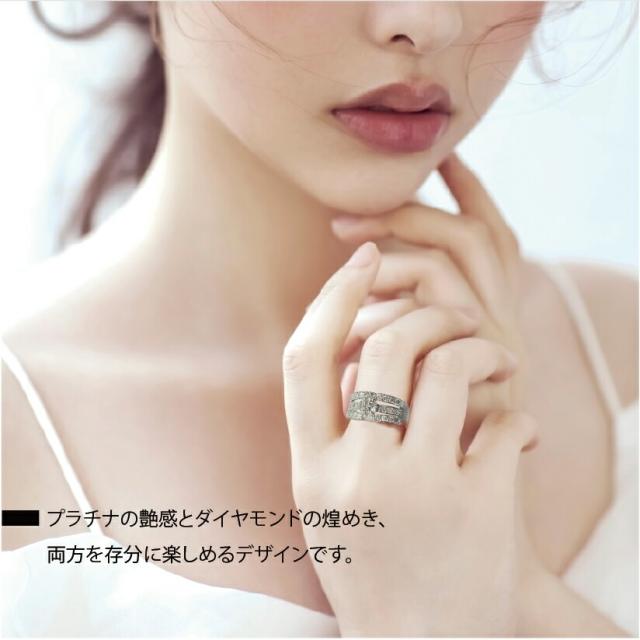 新品仕上げ】Pt900 プラチナ ダイヤモンド 1.00ct リング 指輪14号 ±4 