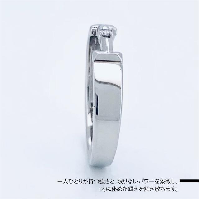 【新品商品】【動画あり】Pt900 プラチナ900 プラチナ ダイヤモンド0.02ct リング 指輪 シンプル デザイン 高級品 6号 7号 8号 9号 10号 11号 12号 13号 14号 15号 優美な輝き ジュエリー プレゼント_2