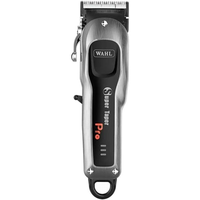 WAHL ウォール スーパーテーパー・プロ Super taper Pro バリカン コードレス コード兼用 ヘアクリッパー クロムメッキブレード フェードカット プロ用 精密カット パワフル 静音 プロフェッショナル 業務用 正規品 送料無料 サロン品質 プロバリカン
