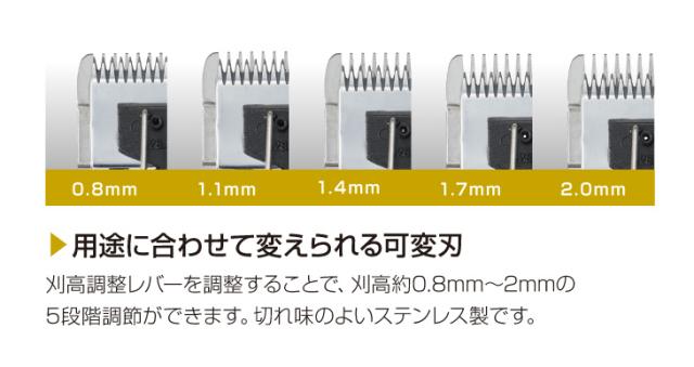 アイビル プロクリッパー AC-21H02 送料無料 電動バリカン 電気シェーバー 充電・交流式 180分連続使用可 5段階可変刃