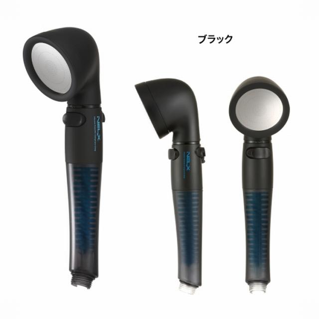 NELX ネルクス UFB シャワーヘッド ブラック シルバー NELX1-BK NELX1-SV 日本製 送料無料 SILKパルス水流 ウルトラファインバブル 節水 高水圧 パルス水流 流量調整 安心ストップ 手元ストップ機能 リラックス アラミック Arromic_6