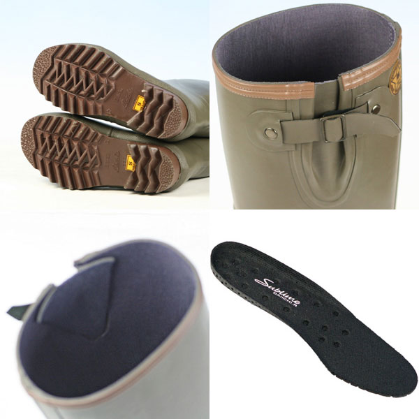 送料無料 レインブーツ レディース メンズ《第一ゴム》フィールド1000 日本製