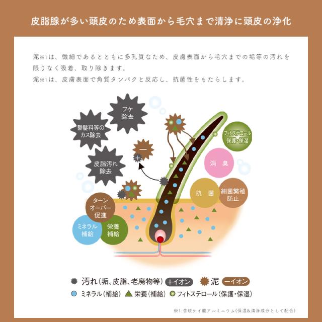 送料込] (詰替用) マッド ナチュラルシャンプー (リフィル) 3000mL×2