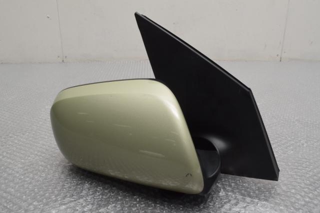 中古 トヨタ KGC10 パッソ 純正 サイドミラー ドアミラー 右側 1点 品番:MURAKAMI ムラカミ 7672 グリーン系の通販は