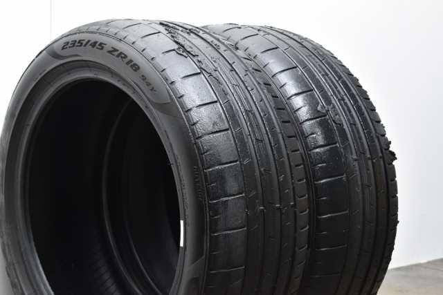 中古タイヤ 2本セット 235/45R18 94Y サマータイヤのみ 【 ピレリ 製 P-ZERO PZ4】