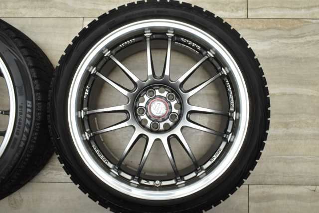 18インチホイール　18x7J+48  PCD:5-114.3スタッドレスタイヤメーカーは不明です