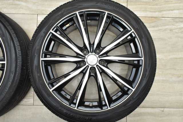 中古タイヤホイール 4本セット 19インチ 7.5J +53 PCD 114.3 225/45R19