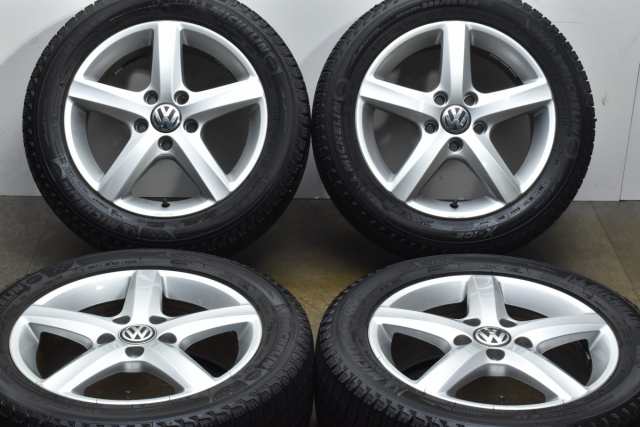 中古 スタッドレス タイヤ ホイール 4本セット 16インチ 6J +50 PCD 112205/55R16 94H フォルクスワーゲン 純正 ホイール【  ミシュラン の通販はau PAY マーケット - パーツ販売ナンバーワン au PAY マーケット店 | au PAY マーケット－通販サイト