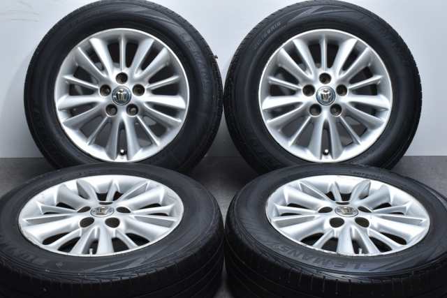 中古タイヤホイール 4本セット 16インチ 7J +50 PCD 114.3 215/60R16