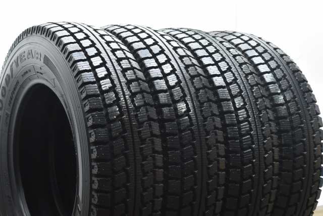 中古 スタッドレス タイヤ 4本セット 185/80R15 103/105L LT スタッドレスタイヤのみ 【 グッドイヤー 製 アイスナビバン】