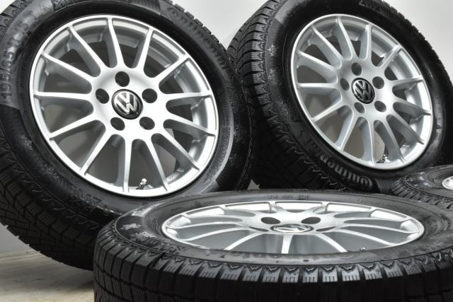 中古 スタッドレス タイヤ ホイール 4本セット 15インチ 6J +43 PCD