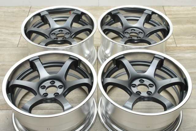 中古ホイール 4本セット 18インチ 9J +30 9.5J +25 PCD 100 タナベ SSR