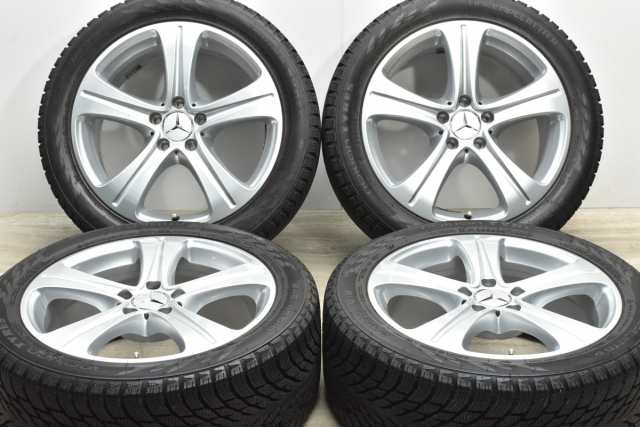 中古 スタッドレス タイヤ ホイール 4本セット 18インチ 8J +43 PCD 112245/45R18 100T メルセデスベンツ純正  ホイール【 ノキアン 製 ス｜au PAY マーケット