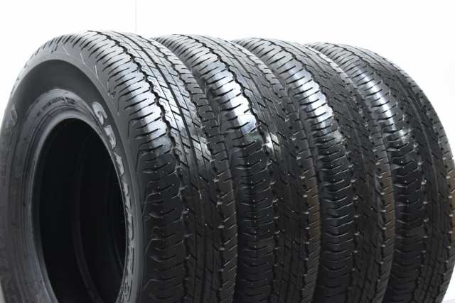 中古タイヤ 4本セット 195/80R15 96S サマータイヤのみ 【 ダンロップ 製 グラントレック AT20】