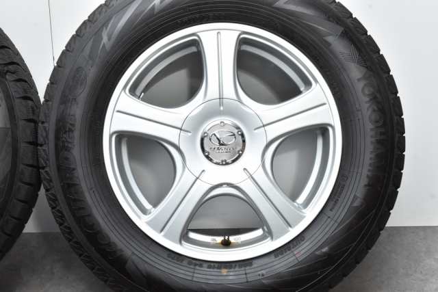 中古 スタッドレス タイヤ ホイール 4本セット 15インチ 6.5J +40 PCD 100/114.3mm マルチ205/65R15 94Q  iG70 トピー 製ホイール【 ヨコ