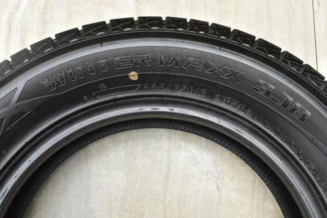 売り本物■中古タイヤ■　225/65R17 102Q DUNLOP WINTERMAXX SJ8 ハリアー エクストレイル CX-8等 SUV 冬タイヤ スタッドレス 激安 送料無料　U432 中古