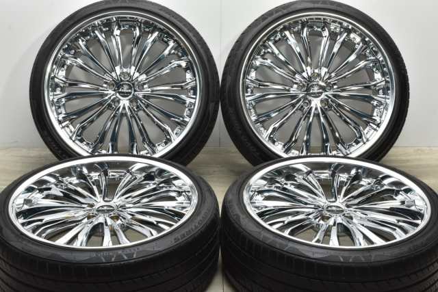 安い商品[中古ホイール4本セット]Bolzano[18x8.5/9.5J+45/114.3/5H]アルファード(10,20,30系),エスティマ(ローダウン),フーガ(Y50 ローダウン) 5穴