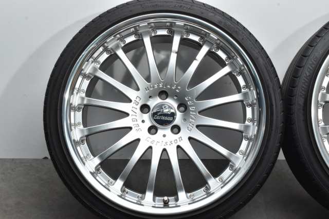 CARLSSON カールソン 21インチ 285/30ZR21 245/35ZR21 21X10 1/2J +40 21X9J +30 PCD120  5穴 ホイール タイヤ 4本 セット... - タイヤ、ホイール