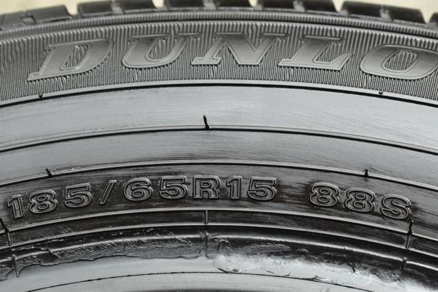 中古タイヤ 4本セット 185/65R15 88S サマータイヤのみ 【2022年製 ダンロップ 製 SP TX-01】