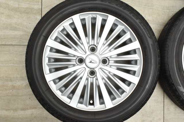 中古タイヤホイール 4本セット 15インチ 4.5J +45 PCD 100 165/60R15 