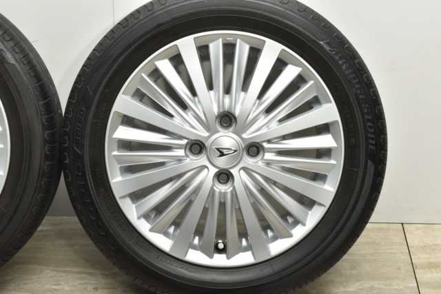 中古タイヤホイール 4本セット 15インチ 4.5J +45 PCD 100 165/60R15 