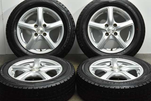 中古 スタッドレス タイヤ ホイール 4本セット 14インチ 5.5J +48 PCD 100175/65R14 82Q マナレイスポーツ 製ホイール【 ダンロップ 製