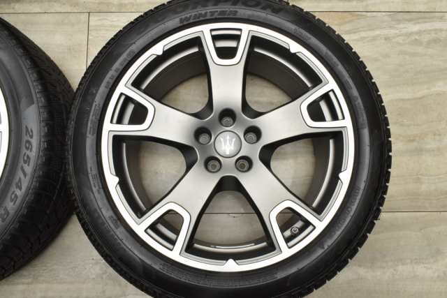 中古タイヤホイール 4本セット 20インチ 9J +40.5 PCD 114.3 265/45R20 108V マセラティ レヴァンテ S 純正  SPEEDLINE製 製ホイール【 ピレリ 製 タイヤ付き】の通販はau PAY マーケット - パーツ販売ナンバーワン au PAY マーケット店  | au PAY マーケット－通販サイト