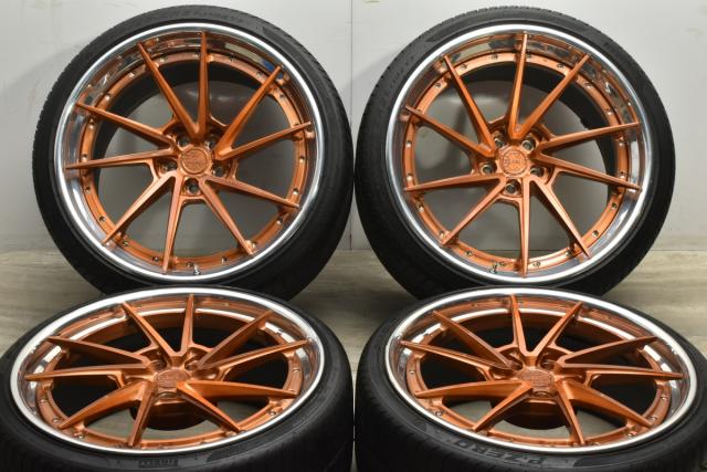 中古タイヤホイール 4本セット 20インチ 9J +30 21インチ 12.5J +31 PCD 112 245/30R20 325/25R21 アナーキー ANRKY AN33 【 ピレリ 製 タイヤ付き】 ランボリギーニ ウラカンの通販はサマータイヤ・ホイールセット