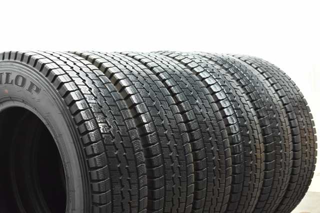 品質重視★185/85R16 111/109L LT 6本Set 2019年製 ダンロップ DUNLOP SP 485 約6mm～6.5mm程度溝あり状態 国産 縦溝 中古 ★送料無料 タイヤ