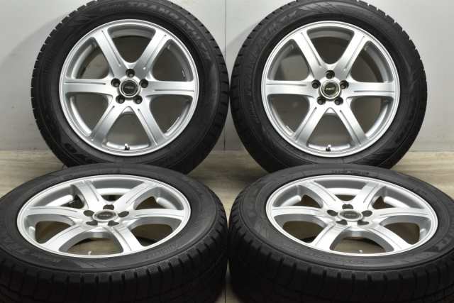 中古 スタッドレス タイヤ ホイール 4本セット 17インチ 7J +53 PCD 100225/55R17 97Q ブリヂストン 製ホイール【 トーヨー 製 スタッド