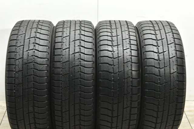 中古 スタッドレス タイヤ ホイール 4本セット 17インチ 7J +53 PCD 100225/55R17 97Q ブリヂストン 製ホイール【 トーヨー 製 スタッド