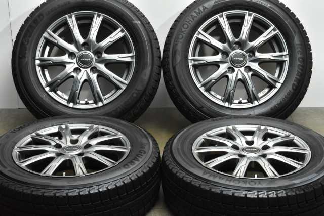 中古 スタッドレス タイヤ ホイール 4本セット 15インチ 6J +43 PCD 114.3195/65R15 91Q トピー 製ホイール【 ヨコハマ 製 スタッドレス