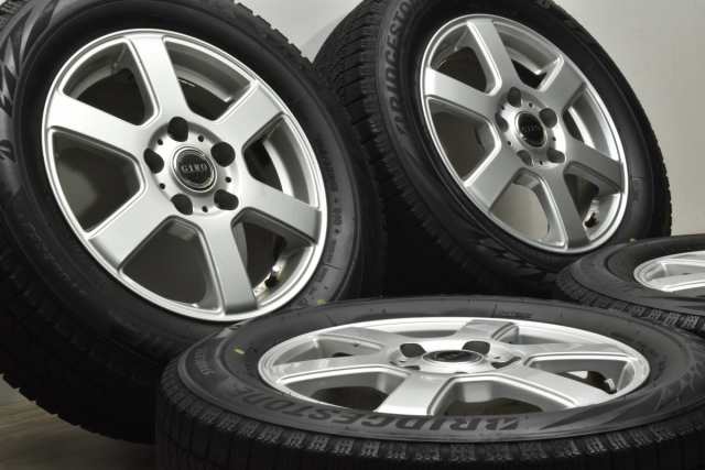 中古 スタッドレス タイヤ ホイール 4本セット 15インチ 6J +48 PCD 114.3195/65R15 91Q ブリヂストン 製ホイール【  ブリヂストン 製 スタッドレスタイヤ付き】の通販はau PAY マーケット - パーツ販売ナンバーワン au PAY マーケット店 | au PAY  マーケット－通販サイト