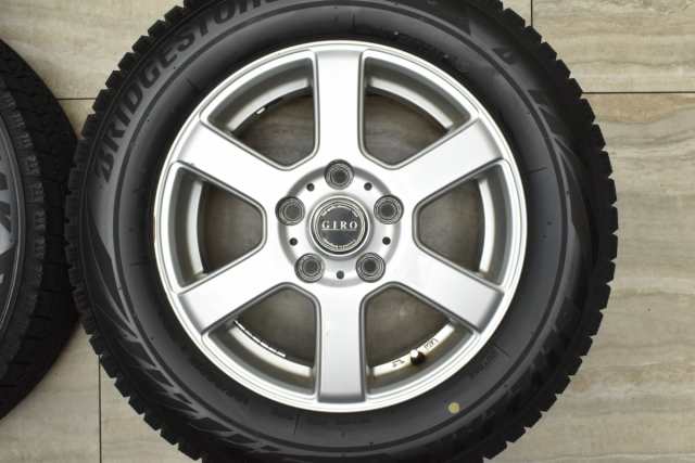 中古 スタッドレス タイヤ ホイール 4本セット 15インチ 6J +48 PCD 114.3195/65R15 91Q