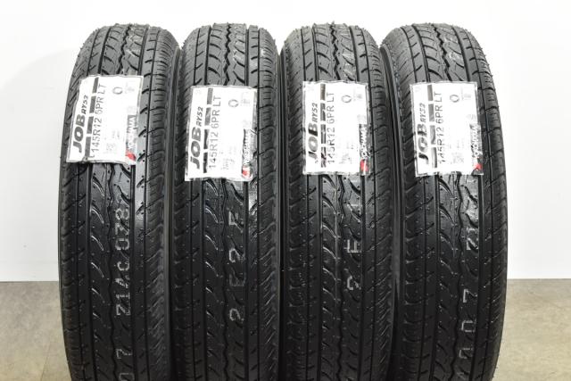 中古タイヤ 4本セット 145/R12 6PR LT サマータイヤのみ